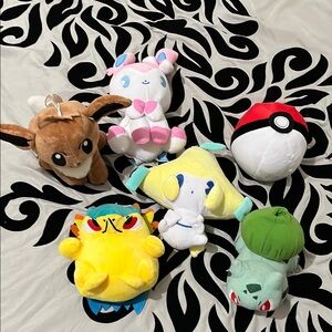 Pokemon Stuffed Animals Collection